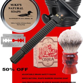 Safety Razor - SHAVING - Starter Kit 3