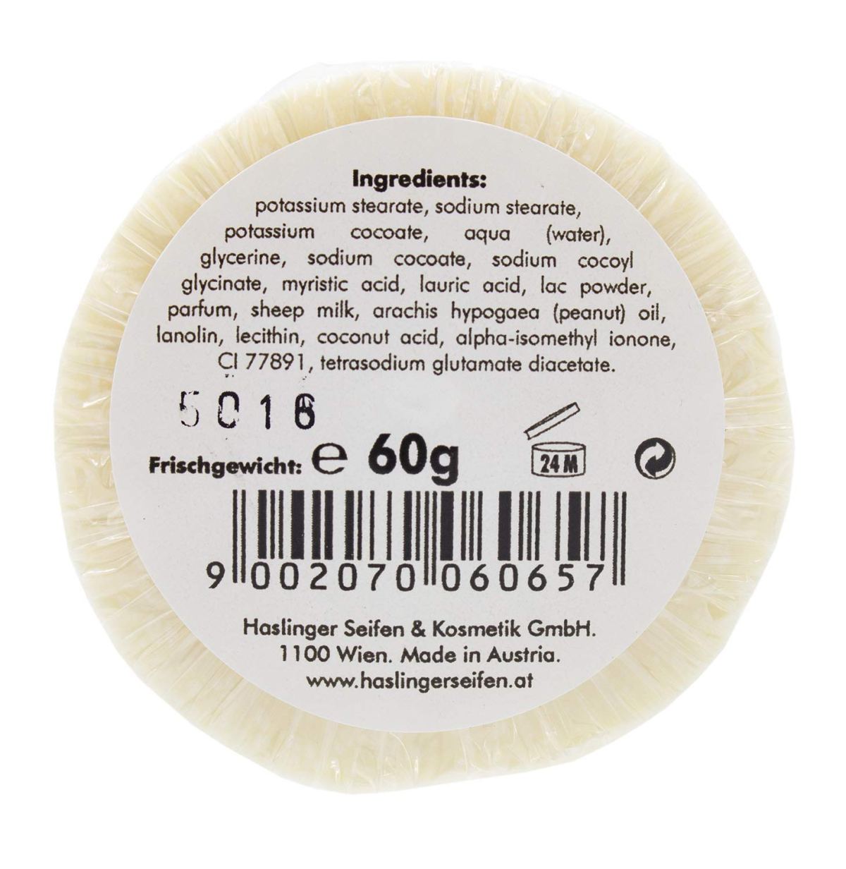 HASLINGERSchafmilch Shaving Soap BLADE SHAVING SHOP AUSTRALIA