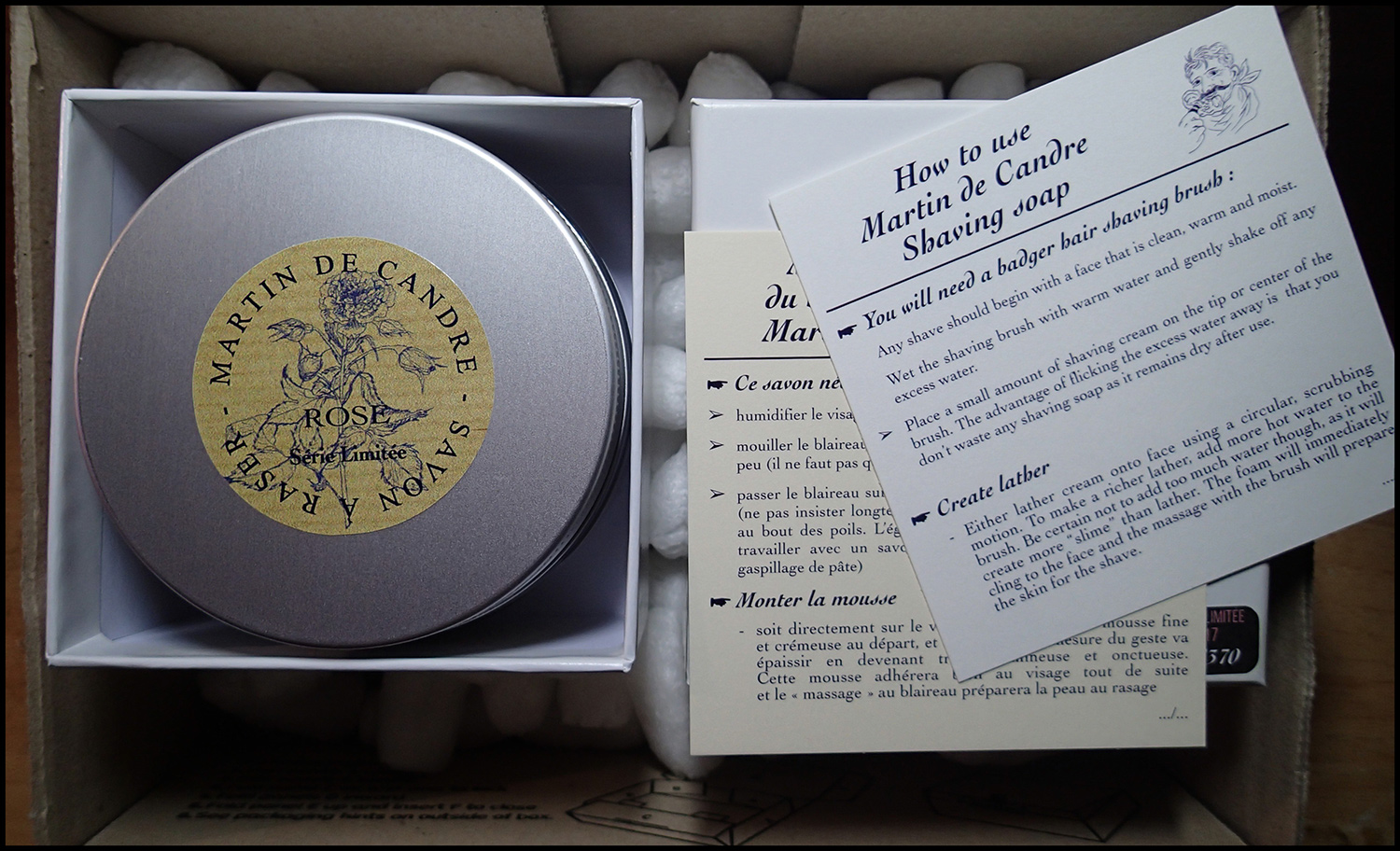 Martin De Candre Rose BLADE SHAVING SHOP AUSTRALIA