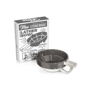 Mr Fine Grey Stoneware Lathering Bowl