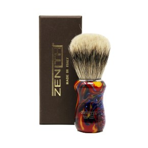 ZENITH SHAVING BRUSH 27mm-Silvertip Manchurian Badger