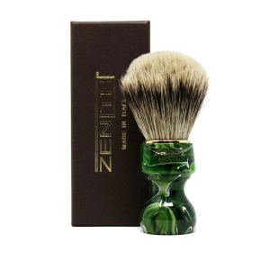 ZENITH SHAVING BRUSH 26mm-Silvertip Manchurian Badger