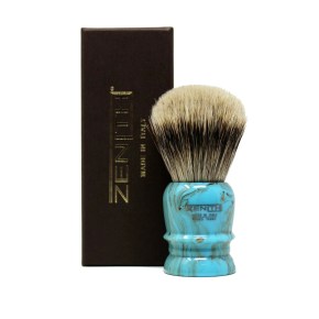 ZENITH SHAVING BRUSH 26mm-Silvertip Manchurian Badger
