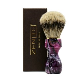ZENITH SHAVING BRUSH 27mm-Silvertip Manchurian Badger