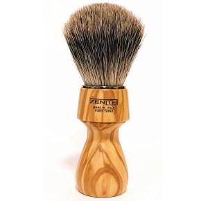 ZENITH SHAVING BRUSH 27mm-Extra Silvertip Brush