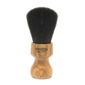 ZENITH HORSE HAIR SHAVE BRUSH 26mm-Olive Wood