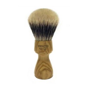 ZENITH SHAVING BRUSH 27mm-Manchurian Olive Wood