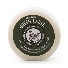 Razorock Green Puck Shaving Soap