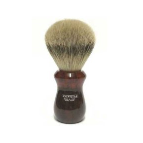 ZENITH SHAVING BRUSH 24.5mm Silvertip-Resin Handle