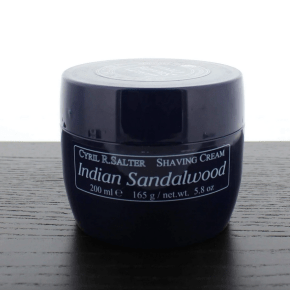 CYRIL R SALTER - INDIAN SANDALWOOD SHAVE CREAM
