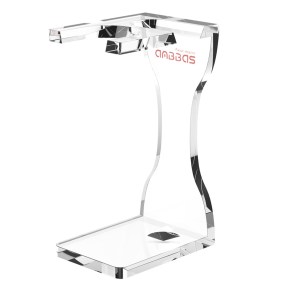 VSHOD™ - CLEAR Deluxe Shaving Brush + Safety Razor Stand