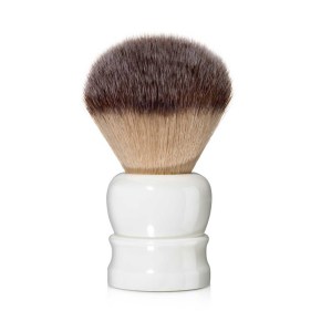 FINE ACCOUTREMENTS White STOUT Shaving Brush