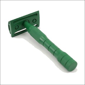 YAQI GREEN BRASS Safety Razor 010