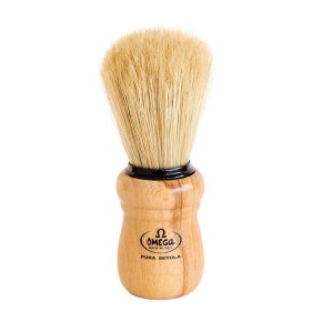 OMEGA 10005 Boar Hair " Bristle " Shaving Brush