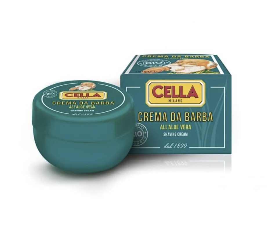 Cella Bio Organic Shave Soap Tub - 150ml