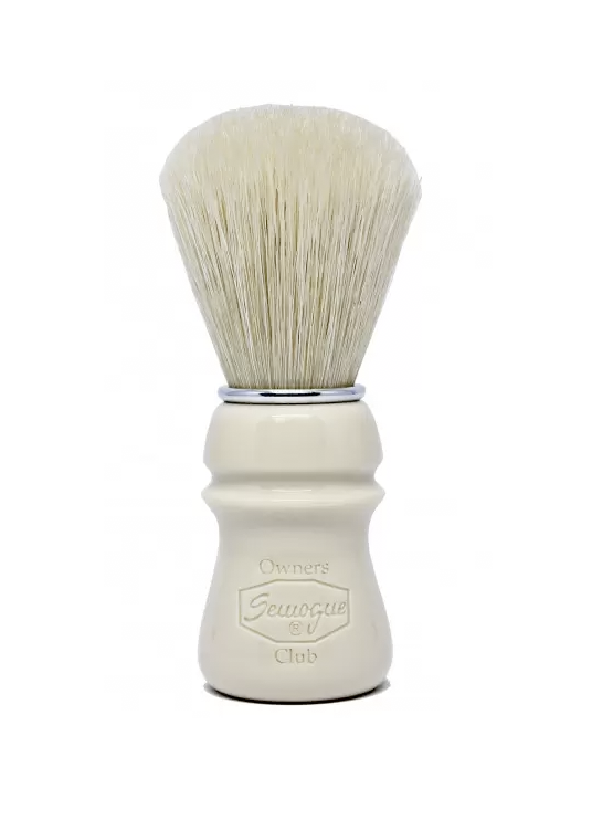 Semogue S.O.C. Boar Bristle Ivory Shaving Brush