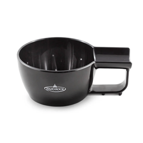 RazoRock Plastic Lather Bowl with Handle - Black