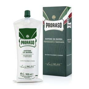 PRORASO - Shaving Cream GREEN Refresh Tube 500ml