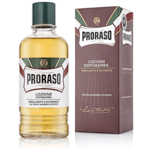 Proraso After Shave Lotion Sandalwood & Shea Oil 400 ml Barbers Style