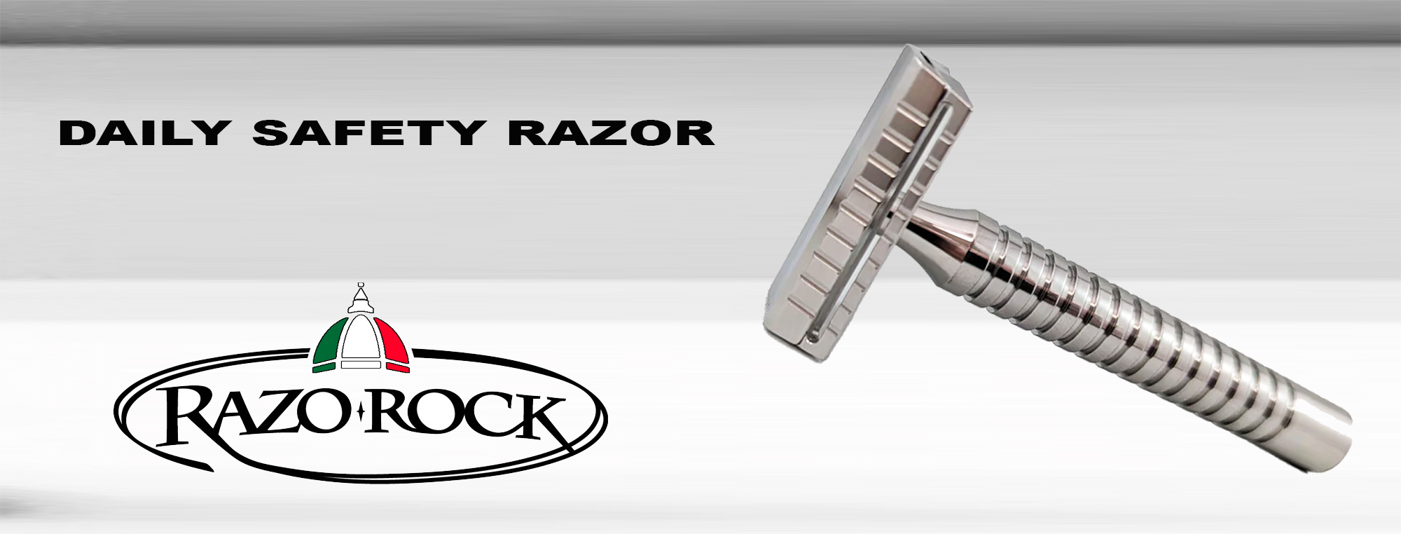 Green Razorock Razor Razorock-DAILY-SMOOTH-Safety-Razor – BLADE SHAVING SHOP AUSTRALIA