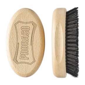 Proraso Men's Military Hair & Beard Brush
