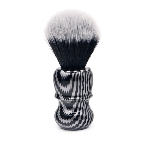BOTI Synthetic Wet Shaving Brush 21mm TUXEDO - Checker Board