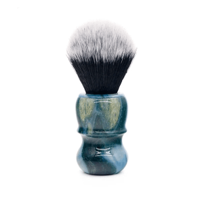 BOTI Synthetic Wet Shaving Brush 21mm TUXEDO - Blue Lake